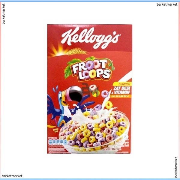 

Kelloggs Kellogg's Froot Loops Cereal Box 150gr 275 300 gr 1 Kg Star Sereal Ring Corn Flakes Buah Sarapan Sehat Jagung Gandum Mix Kiloan Dus Renceng