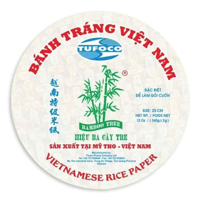 

Bamboo tree vietnamese rice paper 25cm