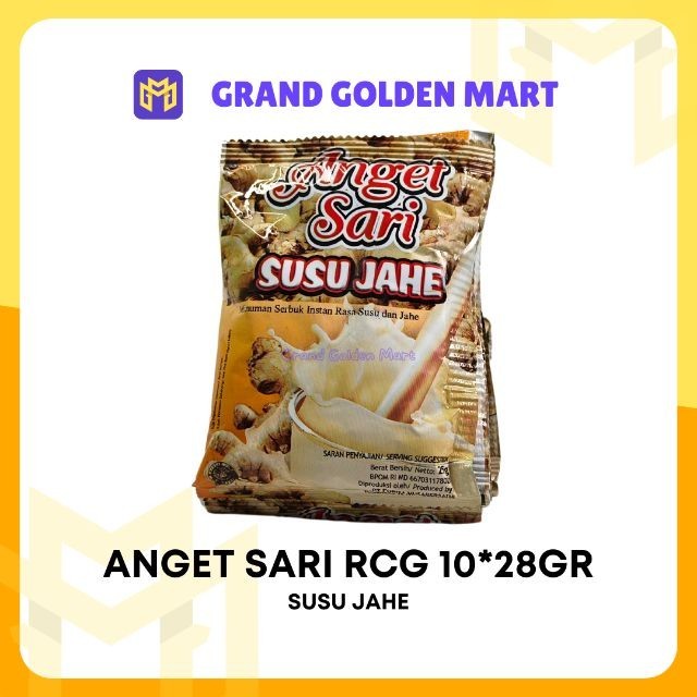 

Anget Sari Susu Jahe Sachet 10*28 Gram