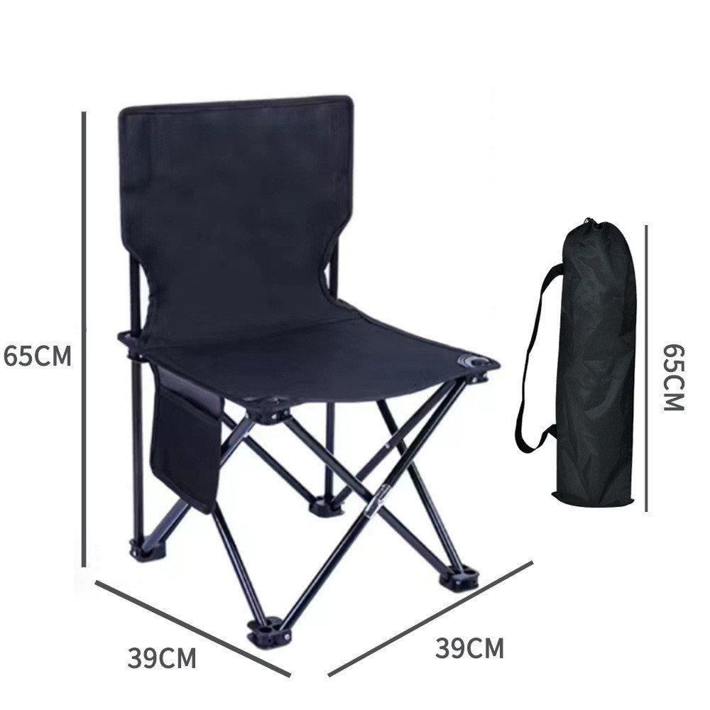 Outdoor Folding Chair Portable Camping Chair With Backrest, Fishing Stool, Folding Chair, Camping Ch