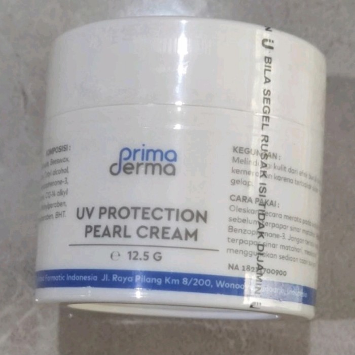 Primaderma UV Pearl Protection Cream ringring ready stock