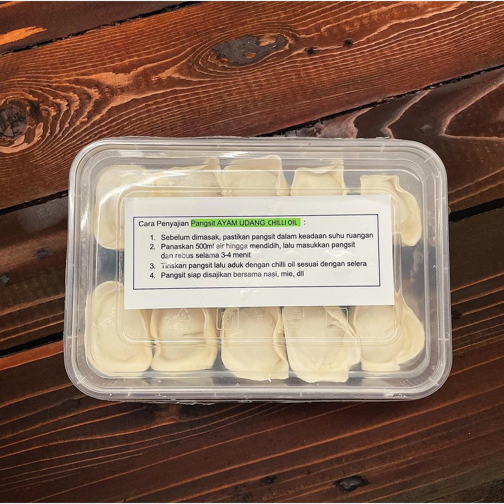 

Oki pangsit ayam udang isi 10 pcs