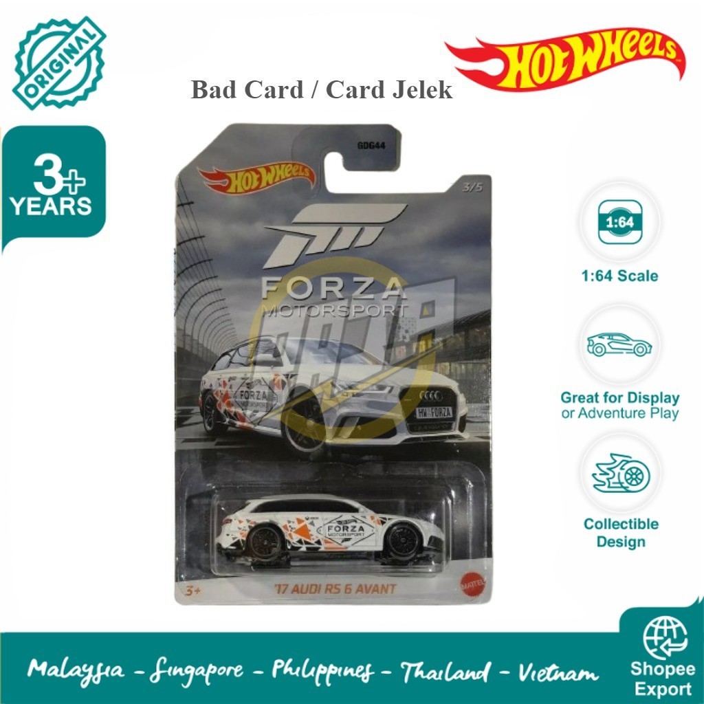 Hot Wheels Forza Motorsport 17 Audi Rs 6 Avant - Cvradit