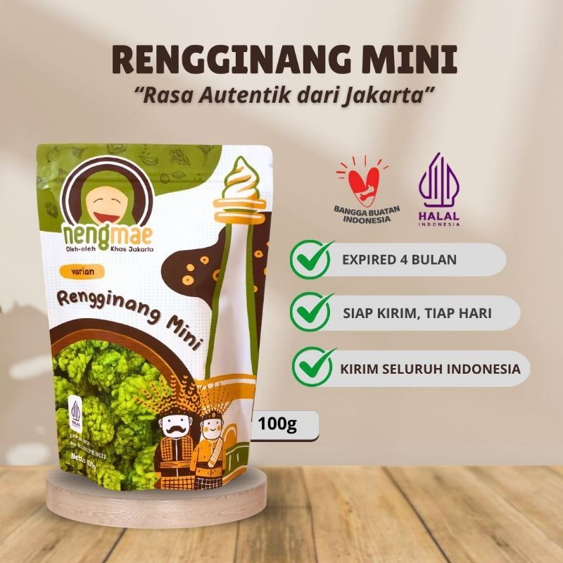 

FAHEL STORE Rengginang Mini Oleh Oleh Khas Jakarta |