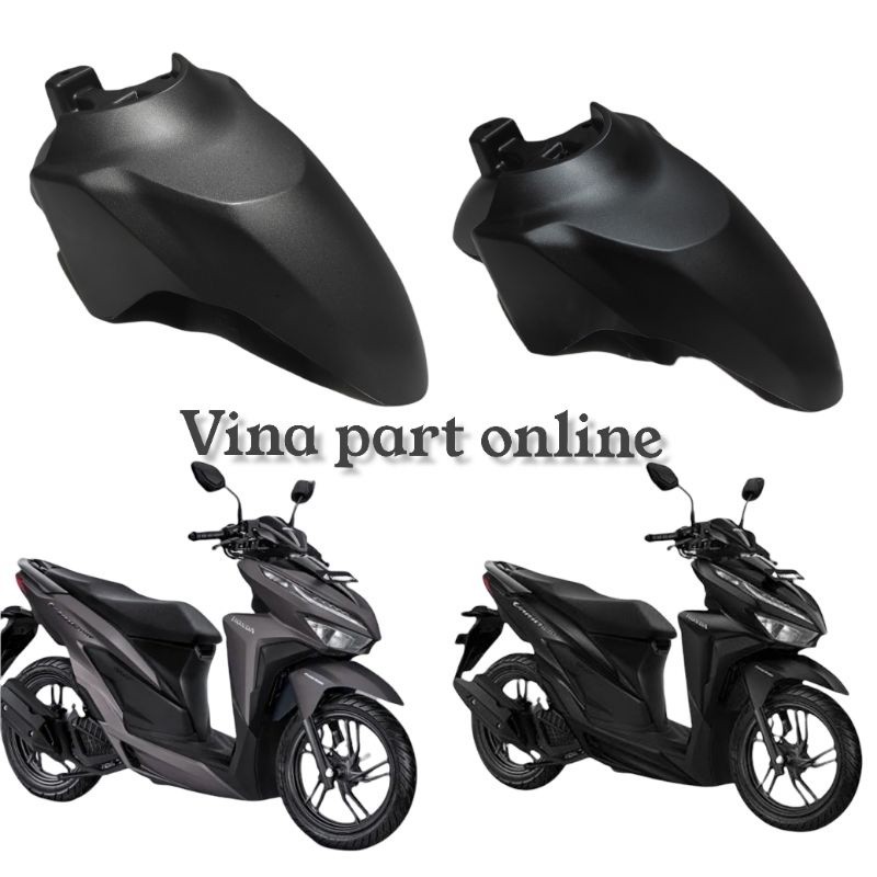 spakbor depan vario 125 150 led new 2018 k59j hitam doff / coklat doff brown black matte