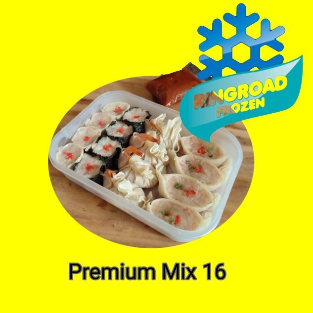 

DOKU DIMSUM PREMIUM RASA MIX 16 PCS + SAOS