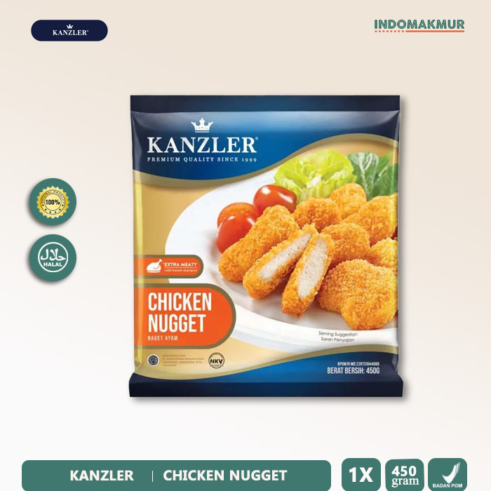 

Kanzler Chicken Nugget - 450gr