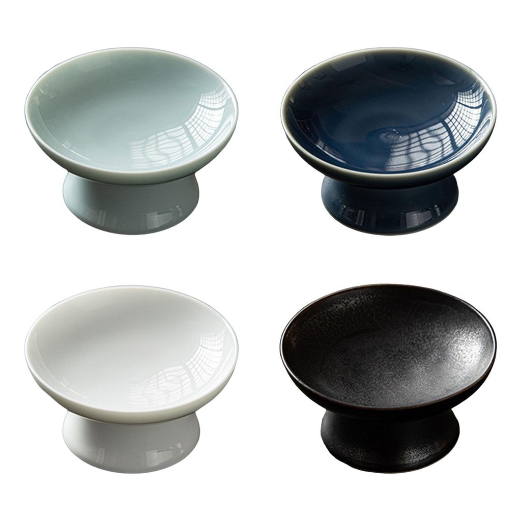 

Ceramic Tray Round Decoration Serving Platter Porcelain Serving Tray Fruit Bowl for Cookies Dessert Small Food Nut Holiday