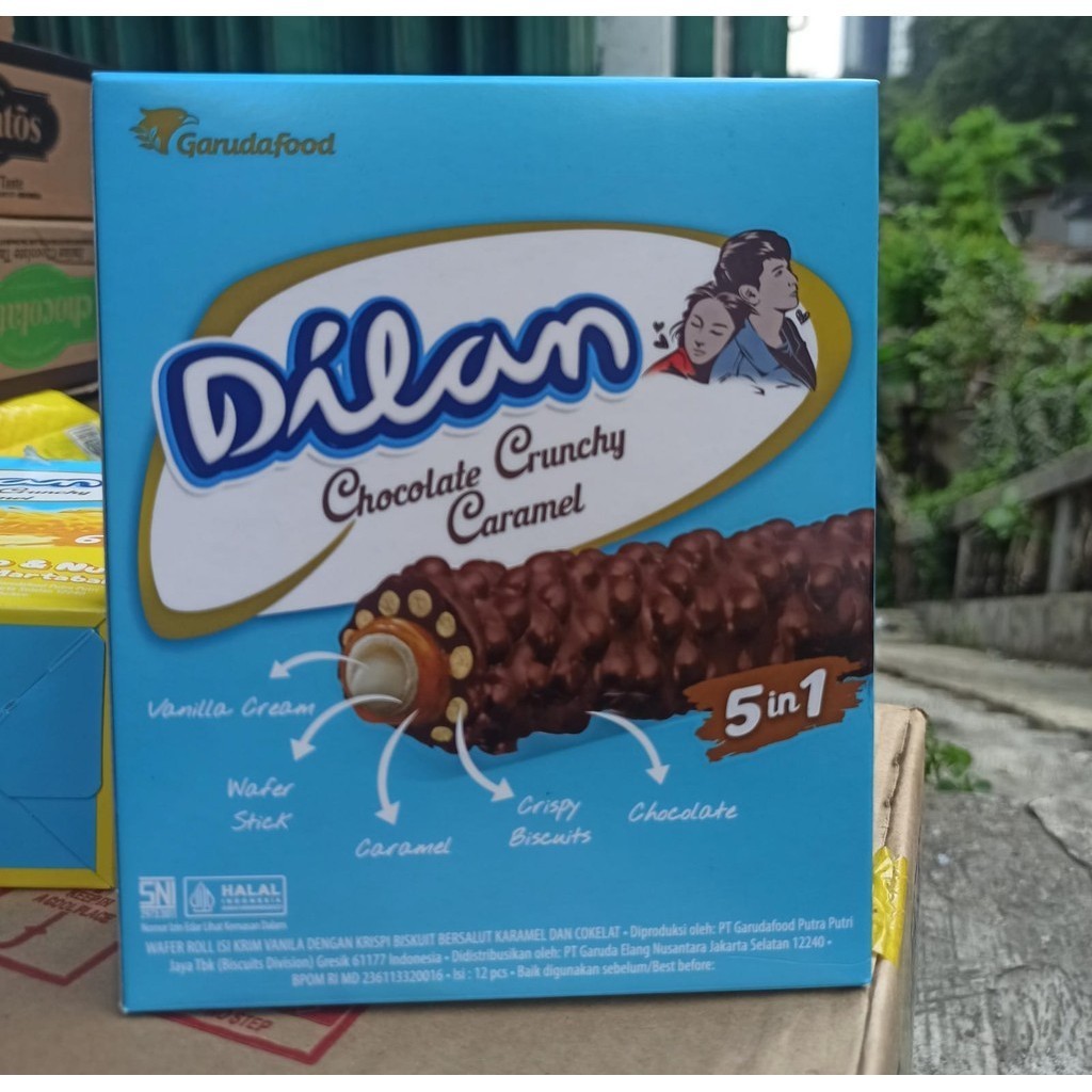 

Dilan Choco Crunchy Caramel 24 Gr BOX