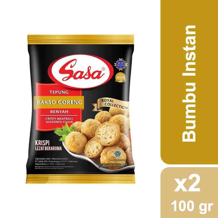 

Sasa Tepung Bumbu Bakso Goreng 100gr x2