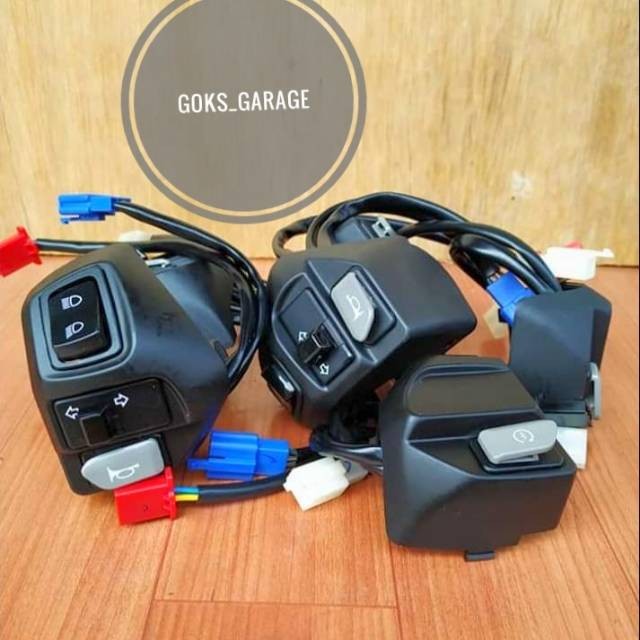 saklar yamaha aerox original set kanan kiri pnp mio