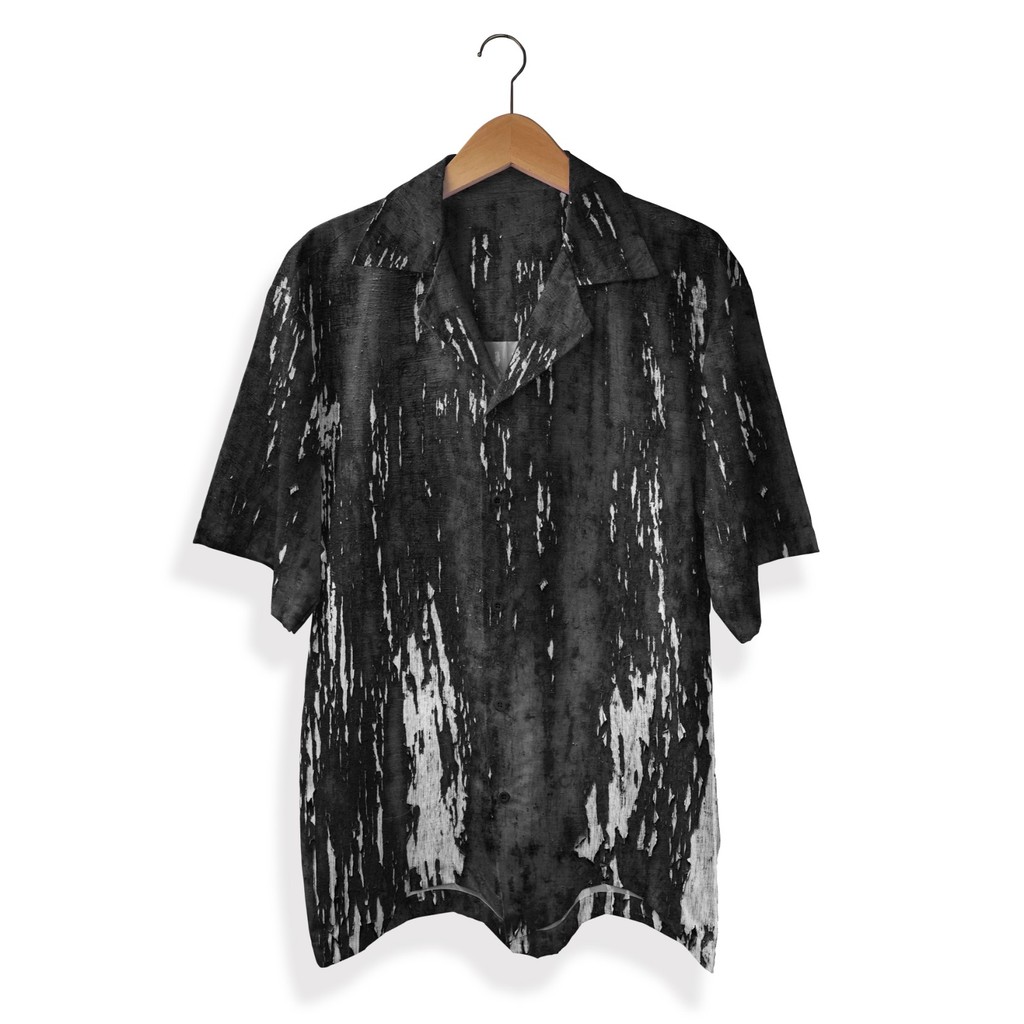 Kemeja Pria - Black wood ID4102984