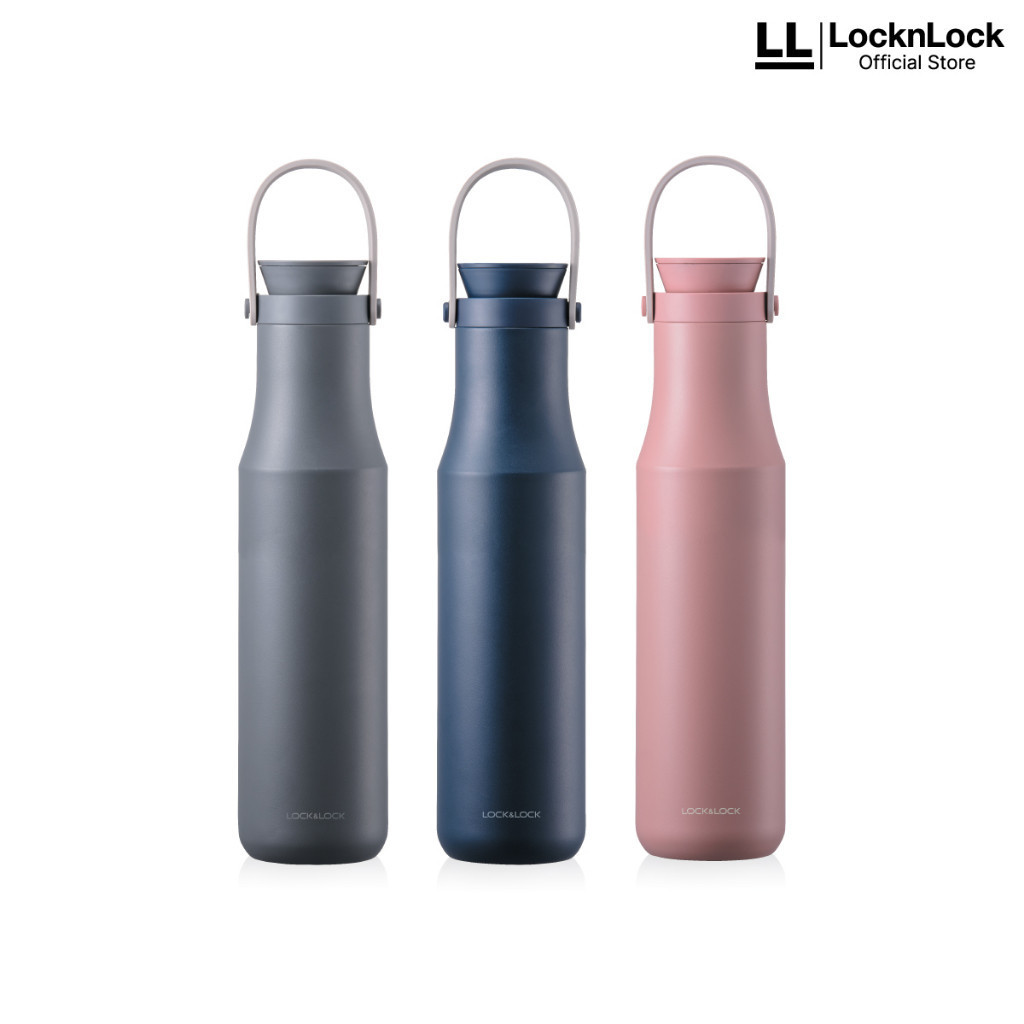 Lock n Lock Metro Double Tumbler 710ml Grey Botol tumbler termos Navy LocknLock LHC4203
