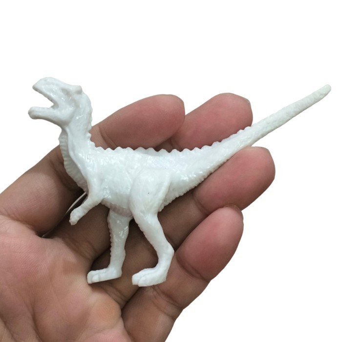 Figure Dinosaurus Velociraptor Polos Dino Animal Painting DIY Edukasi