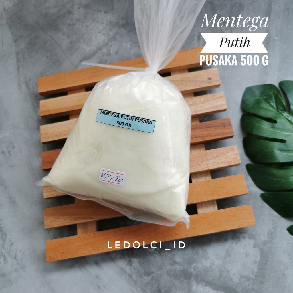 

MENTEGA PUTIH PUSAKA WHITE BAKERS FAT SHORTENING PUSAKA 500 GRAM