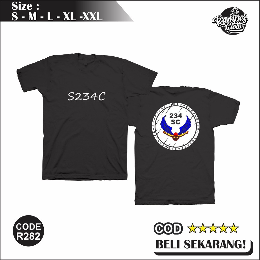 Kaos Baju T-shirt 234 SC Freefall - Kaos Distro - Kaos Custom - Kaos Distro SC 234 Cotton Combed 30s