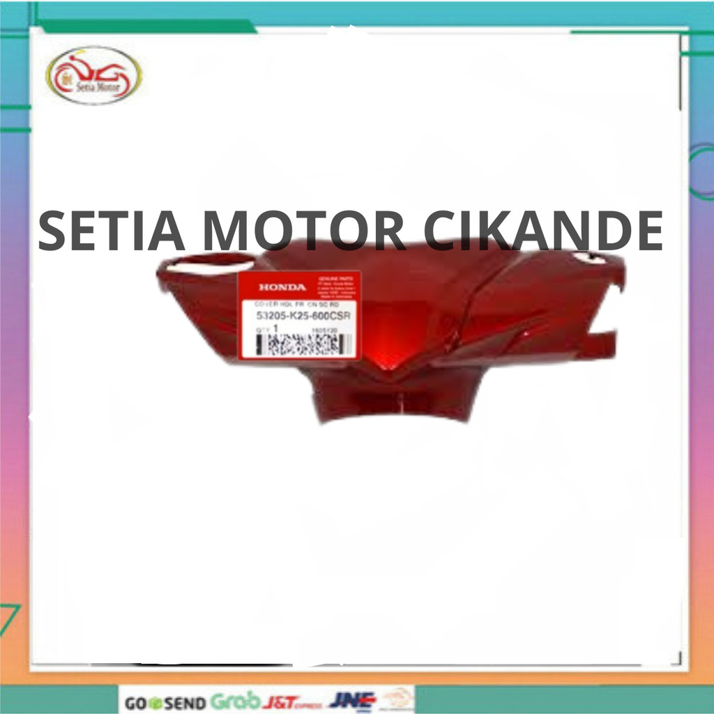 Batok Depan Beat Fi Esp Merah 53205-K25-600CSR Asli Honda