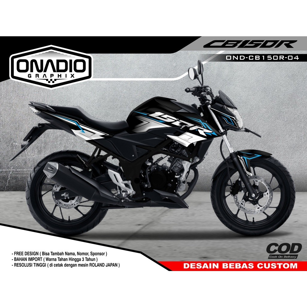 Decal Cb150r New Full Body Stiker Cb150r New Full Body - OND-CB150R-04