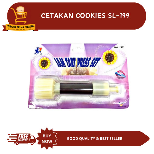 CETAKAN COOKIES SL-199 - cetakan kue kering motif bunga matahari
