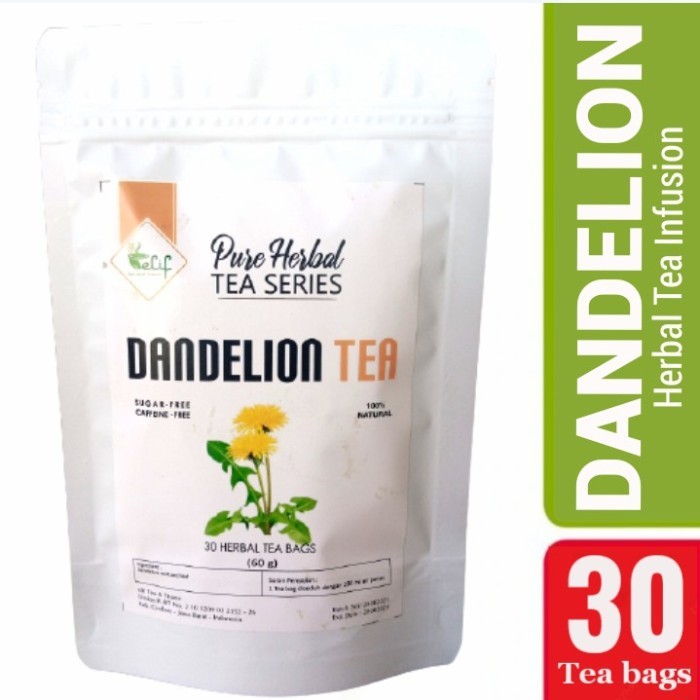 

Dandelion Tea : Teh dandelion untuk detox (30 Tea Bag)