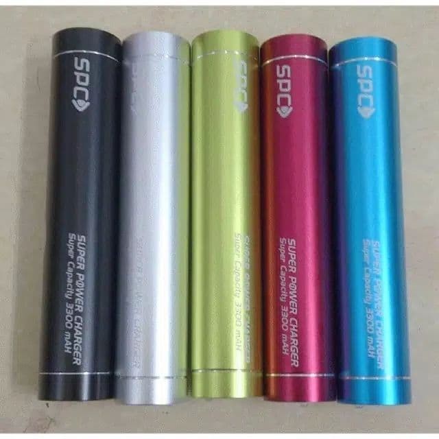 SPC POWERBANK 3300 mah bisa jadi senter