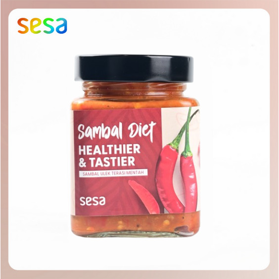 

SESA Sambal Ulek Terasi Mentah 250gr - NO MSG & SUGAR