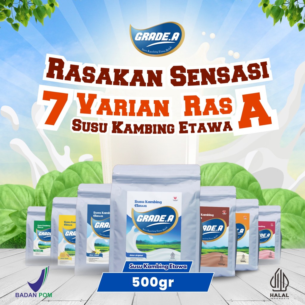 

SUSU KAMBING BUBUK GRADE A 500 GRAM ALL VARIAN