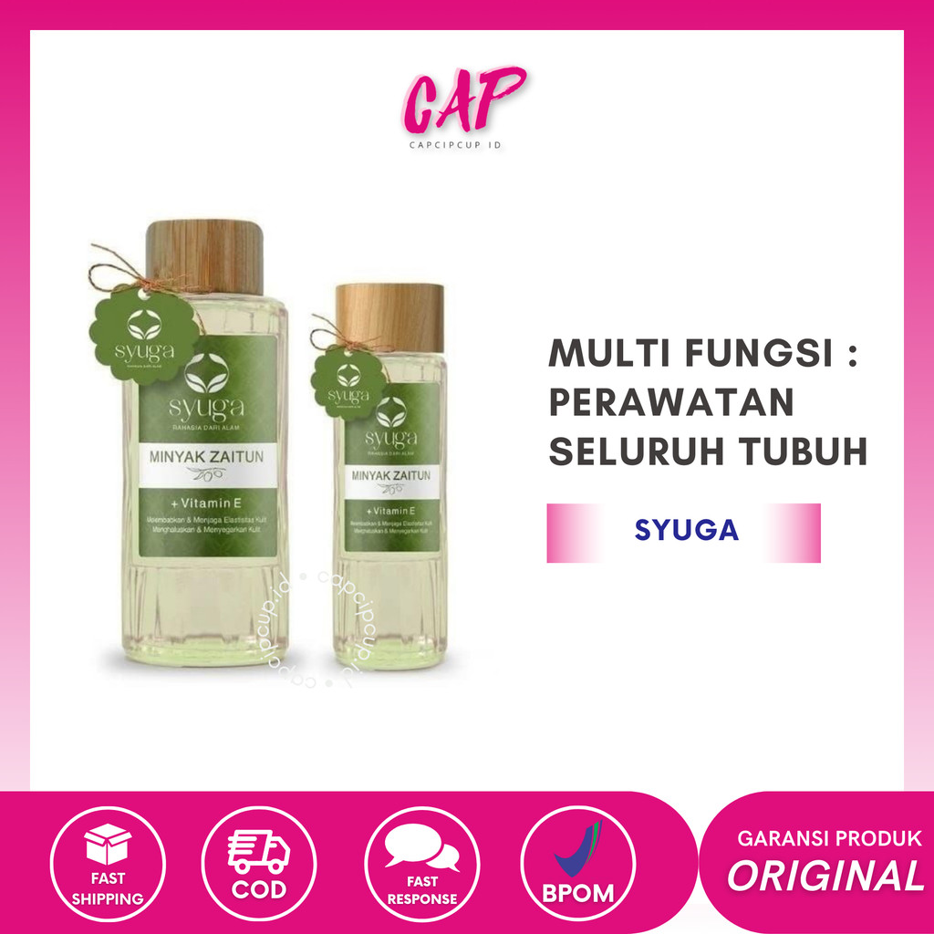 CAP - SYUGA Minyak Zaitun 150ml & 250ml Original