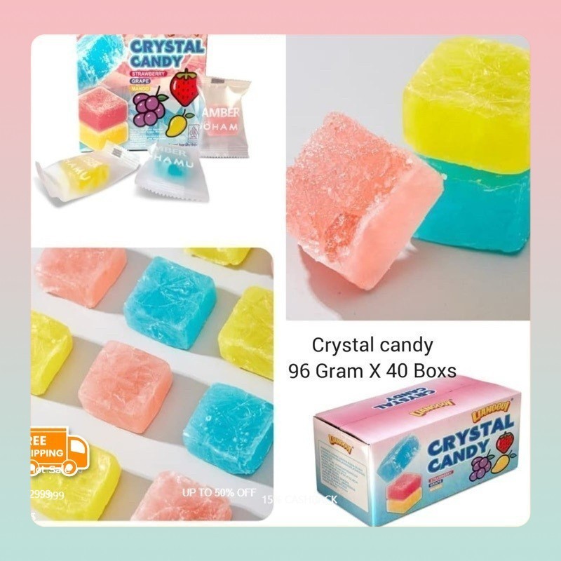 

[Makanan manis halal] LIANGGUI CRYSTAL CANDY Lianggui Rasa Leci PERMEN LUNAK ANEKA RASA STROBERI, MANGGA Permen Buah Candy Corno Permen Rasa Buah Mangga Jeruk & trawberry Permen Lunak