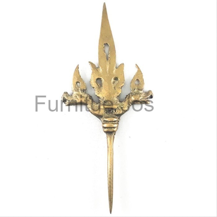 Tombak Trisula Mini Naga Kembar FJ2334
