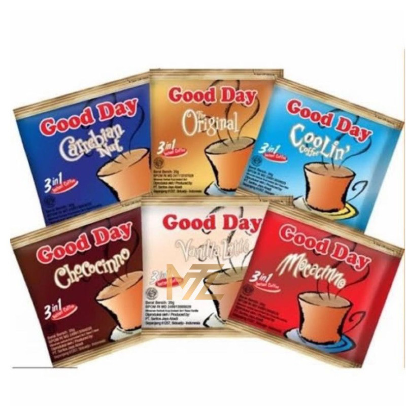 

️YERAH GROSIR GOODDAY 3IN1 GOODDAY DUET 10 SACHET
