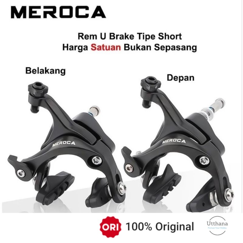 Meroca Rem Sepeda U Brake Double Pivot Short Seperti Shimano 105