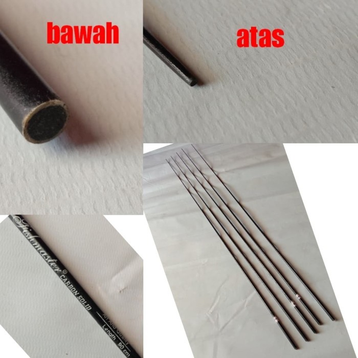 Ujung Joran carbon solid fishmaster 90