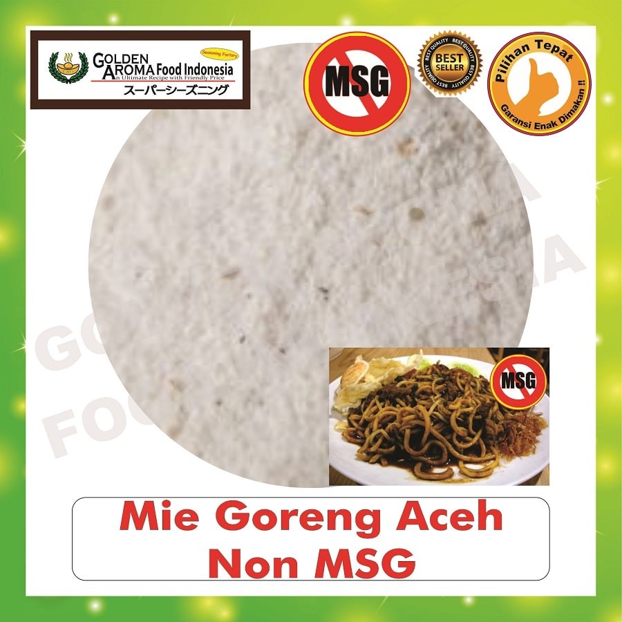 

Bubuk Tabur Rasa Mie Goreng Aceh Non MSG 250gr Bumbu Masak Serbaguna Halal 1/4Kg Seasoning Powder