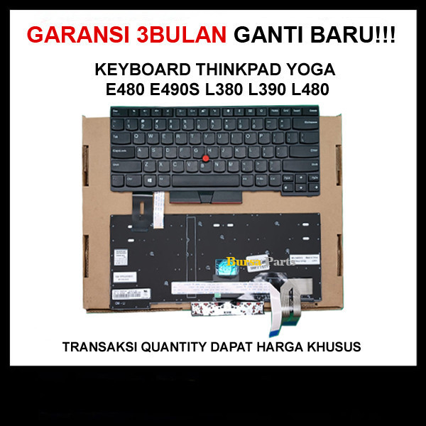 Keyboard Lenovo Thinkpad Yoga E480 E490s L380 L390 L481 .
