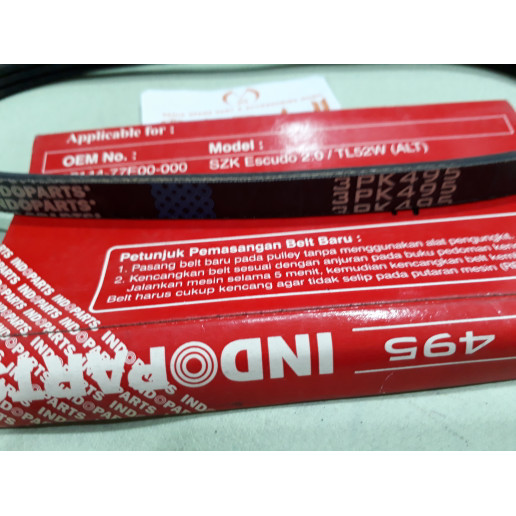 FAN BELT ESCUDO 2.0 - 2.0i PART BARU