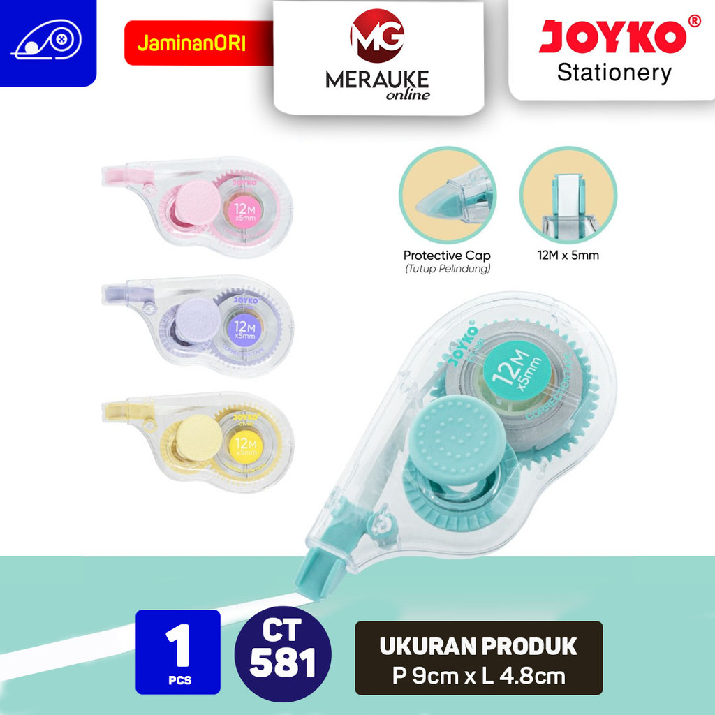 

Joyko Pita Koreksi Correction Tape CT 581