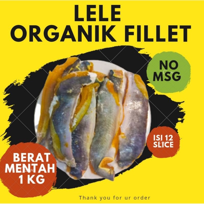 

MAKAN LELE ORGANIK FILLET BUMBU KUNING ISI 12 POTONG (PORSI FAMILY 2-3x MAKAN)