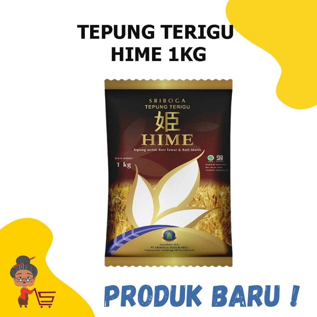 

TEPUNG TERIGU HIME 1KG / TEPUNG TERIGU HIME / TEPUNG TERIGU