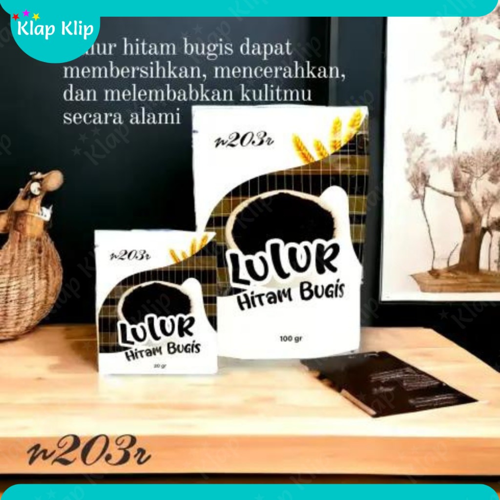 N203R LULUR HITAM 20g
