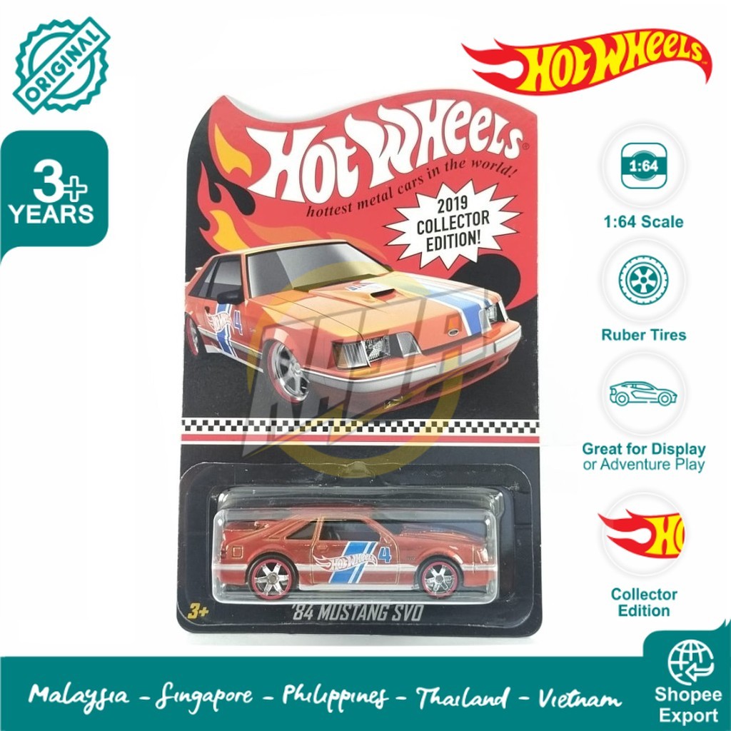 Hot Wheels Collector Edition 2019 84 Mustang SVO