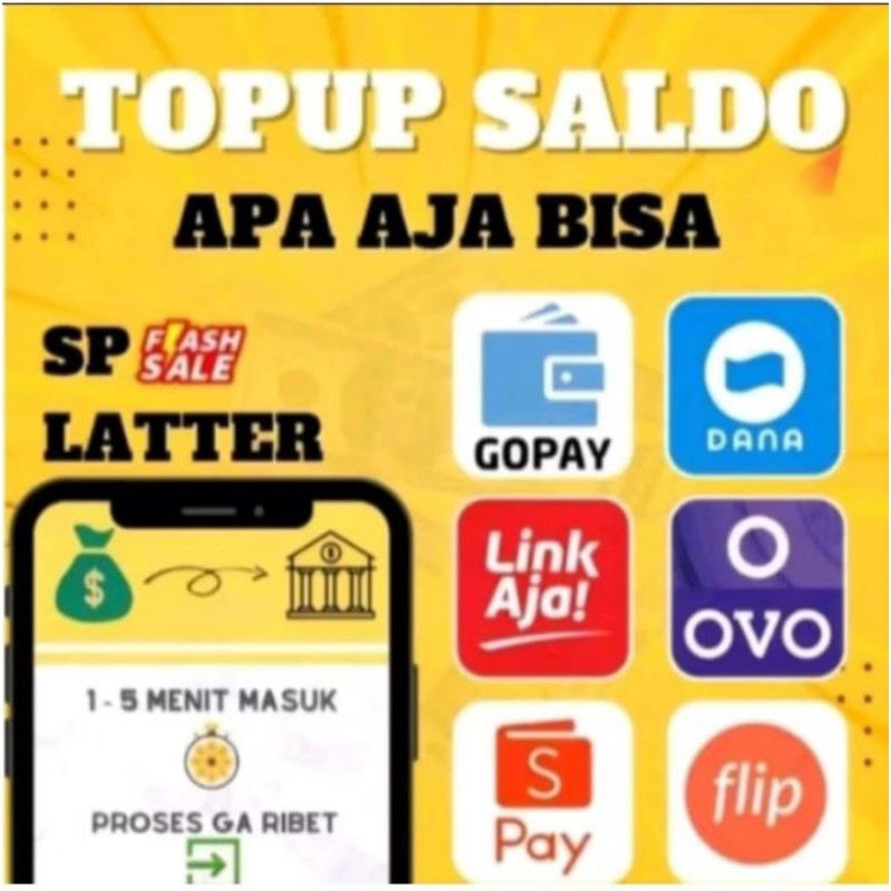 

STIKER SALDO/T0P24√ kejpro