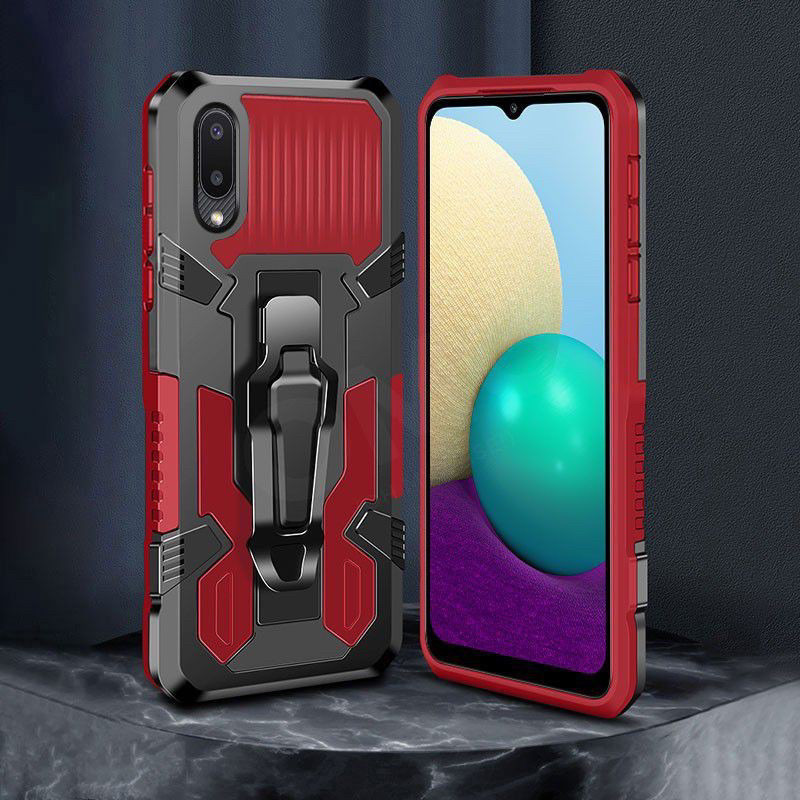 Blessing - Hard Case Samsung M10 / M11 / M21 / M31 / M51 / M52 Hard Case Robot Belt Clip Transformer