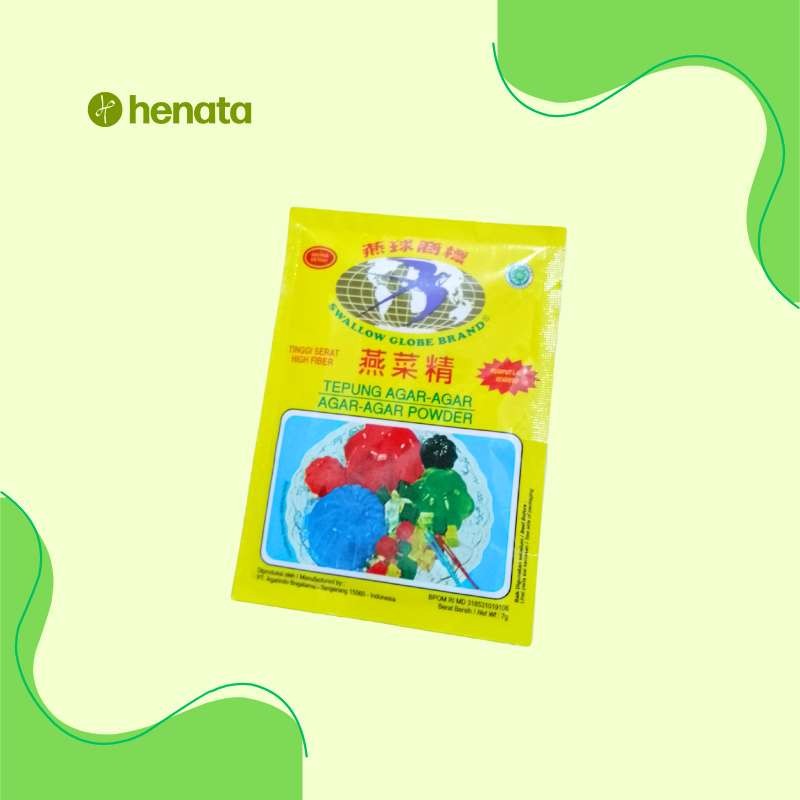 

Tepung AgarAgar Bola Dunia 7gr Per pack