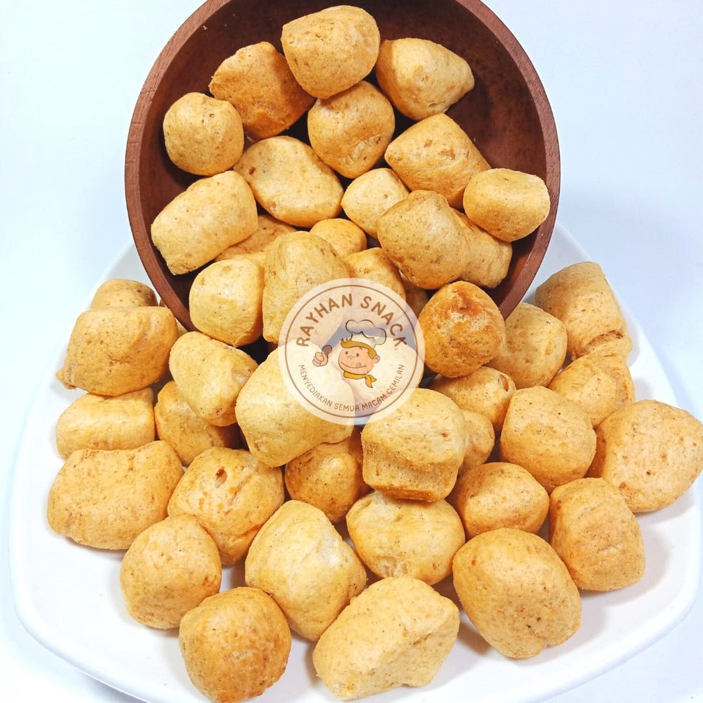 

Kerupuk Bakso Ikan Tenggiri Kuku Macan Amplang Bangka 100 Gram