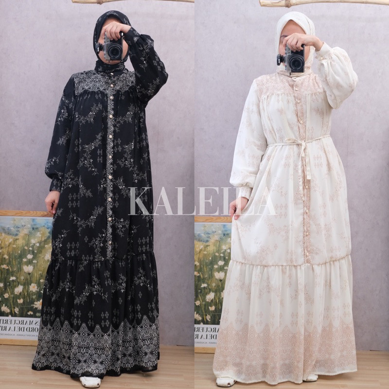ghina dress gamis set hijab