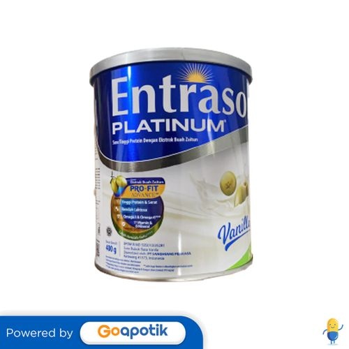 

Entrasol Platinum Rasa Vanila 400 Gram Kaleng