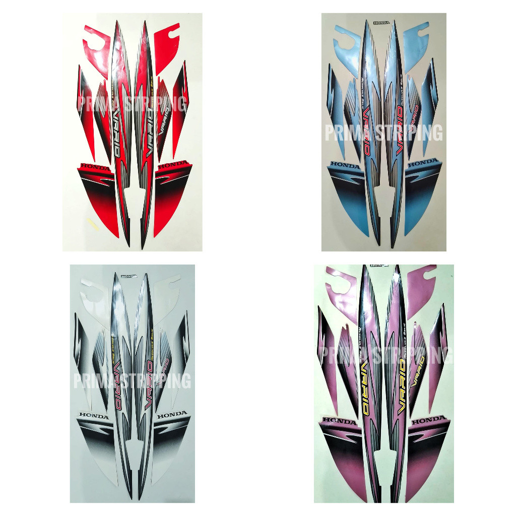 STRIPING STIKER MOTOR VARIO 2007 KARBURATOR TERMURAH