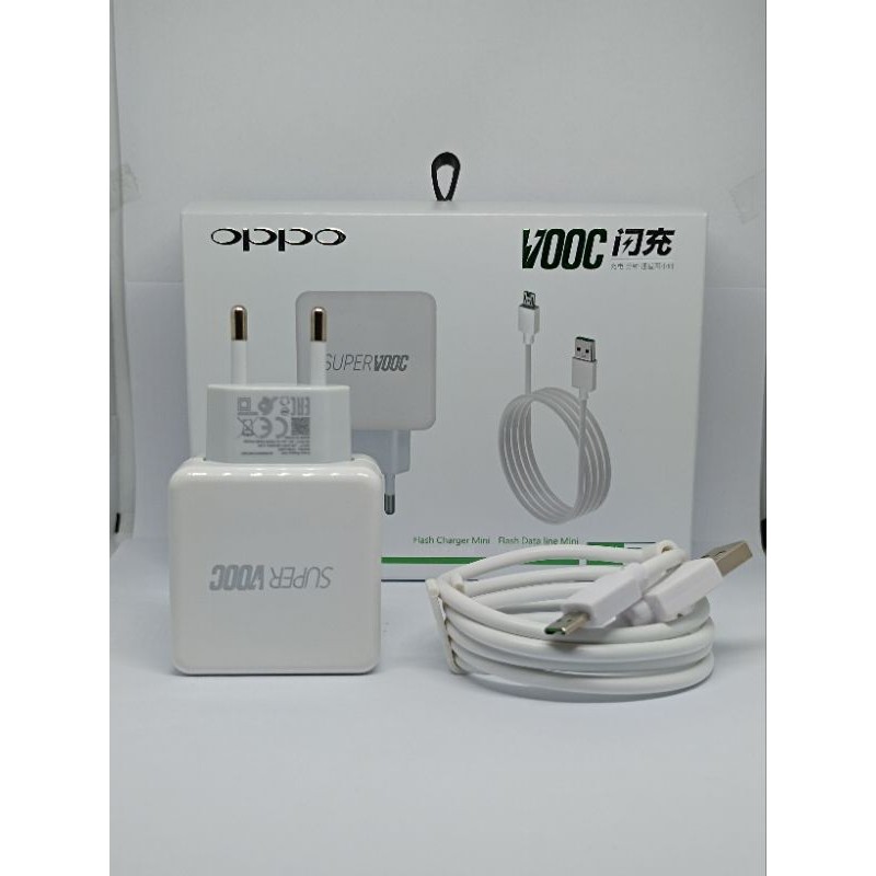 CHARGER CASN OPPO A31 2020 A31 A37 A37F SUPER VOOC ORIGNAL Chargeran Casan Carger Tc Charging + Kabe