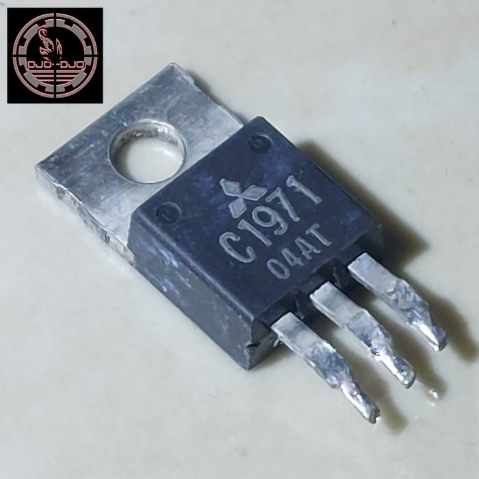 C1971 Original Cabutan To-220 2SC1971 2SC 1971 Mitsubishi RF Power Transistor Silicon NPN Amplifier 
